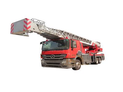 Height and Functions of Aerial Ladder Fire Truck