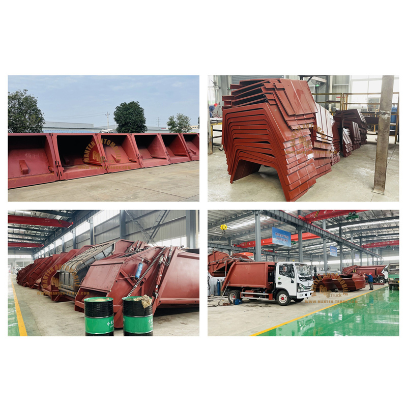 High-strength Manganese Steel Plate Garbage Body