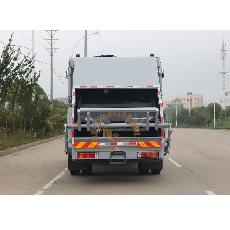 automated side loader garbage truck