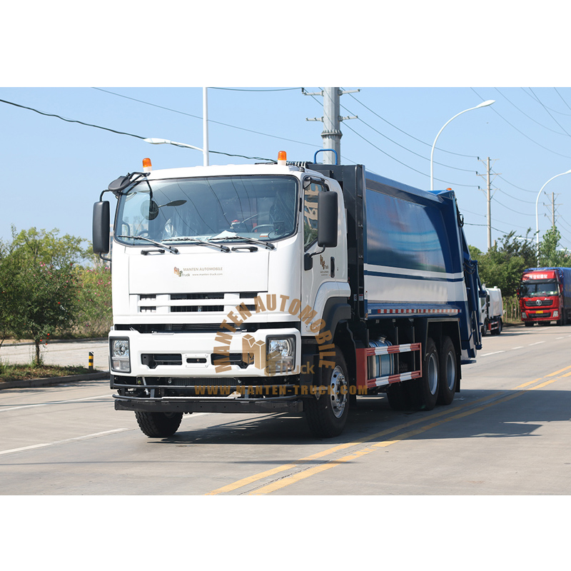 chinese garbage truck