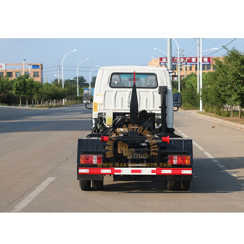 commercial side load garbage truck