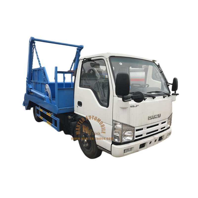 ISUZU 4x2 3m³ Skip Loader Garbage Truck