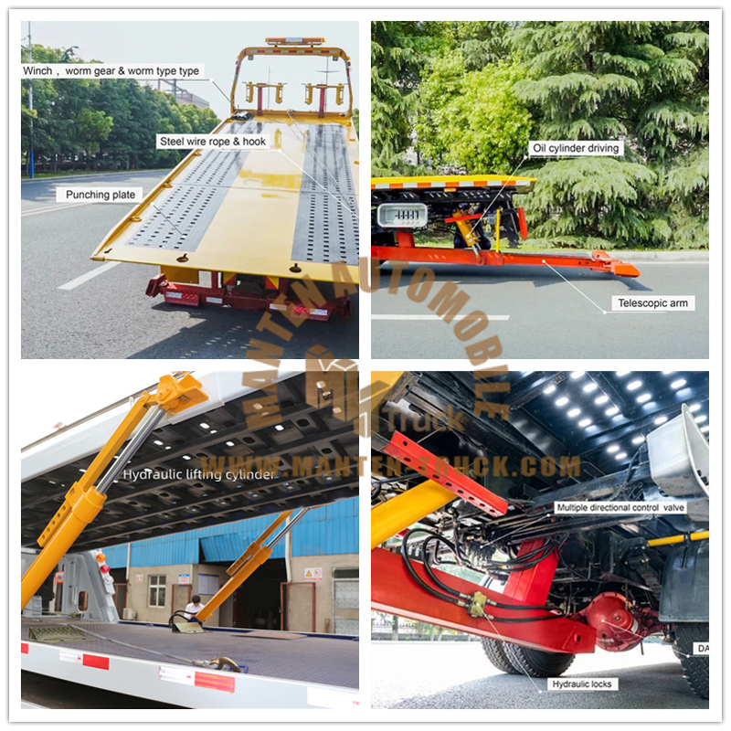 Best Hydraulic Lifting Device , Winch Towing Device, Electronic Control System