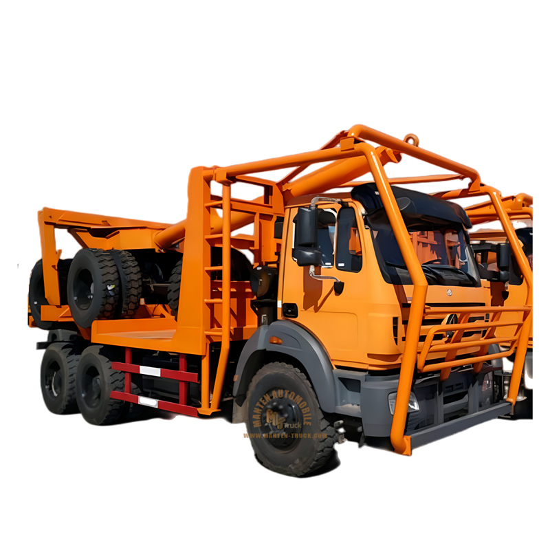 beiben 420hp 6x4 logging truck