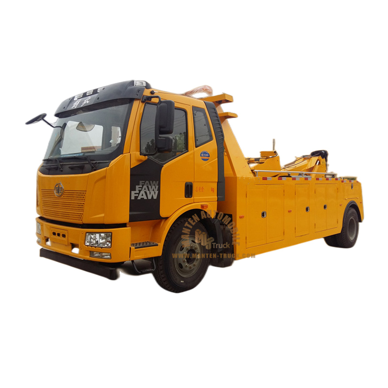 FAW 13ton Integrated Tow Truck