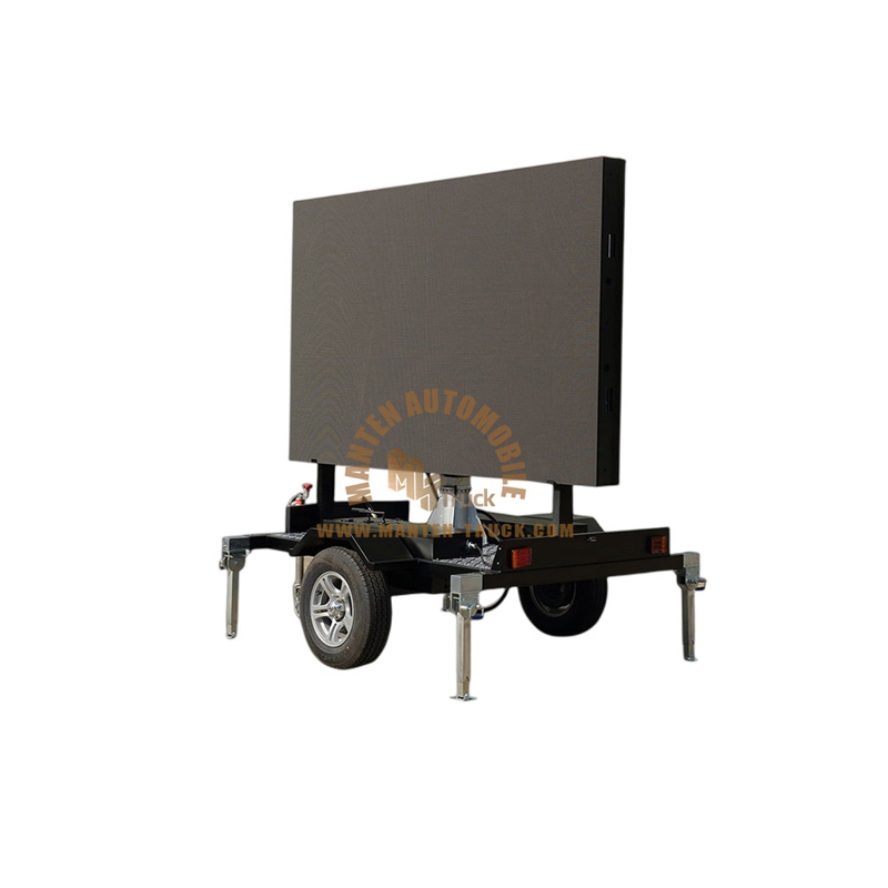 Foldable LED Advertising Trailer