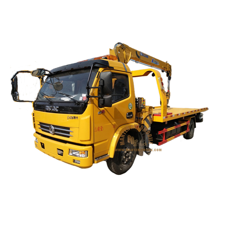 dongfeng 5ton wrecker truck with 3