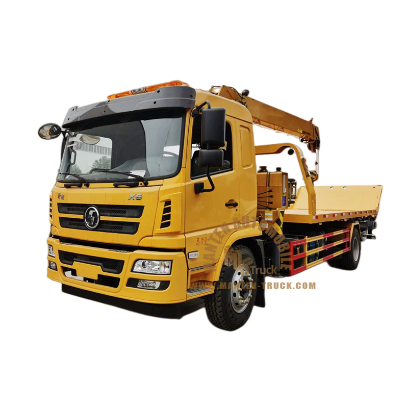 Shacman 8ton Wrecker Tow Truck With 6.3ton Crane