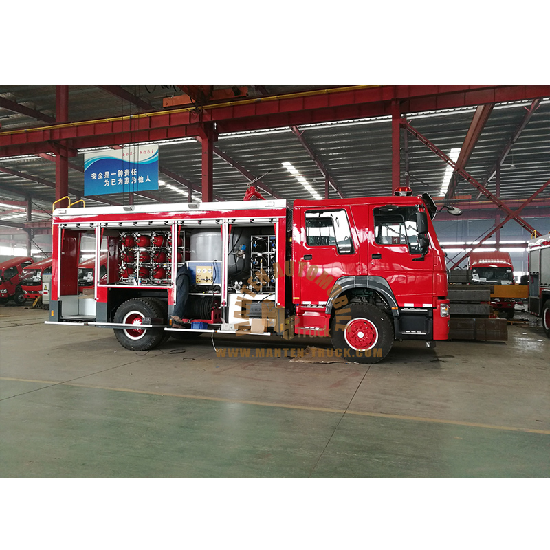 Dry Powder Fire Truck Workshop