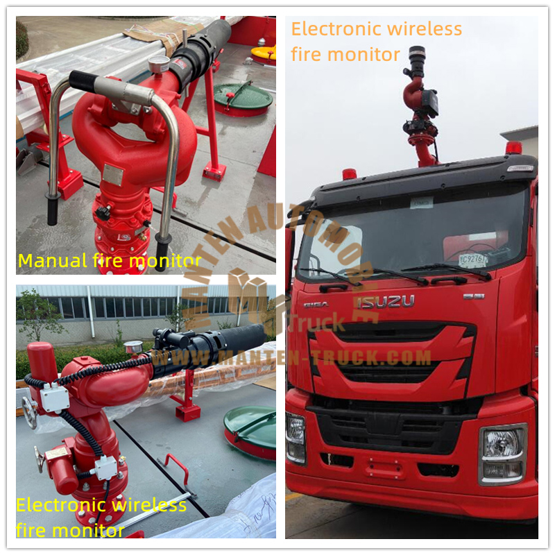 Fire Fighting Truck With Different Fire Monitor