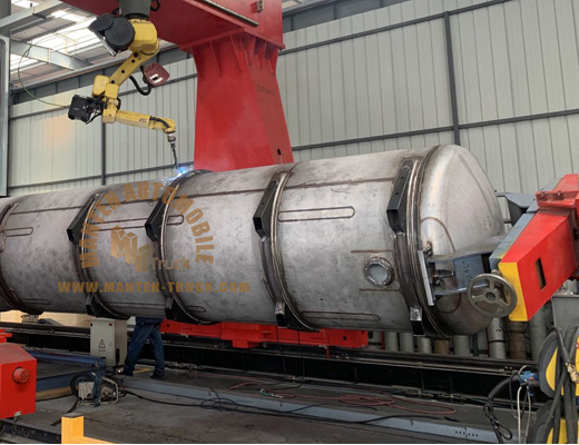 fuel tank truck mechanical automatic welding