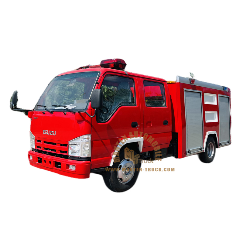 ISUZU ELF NKR Mini 2ton Foam Fire Truck