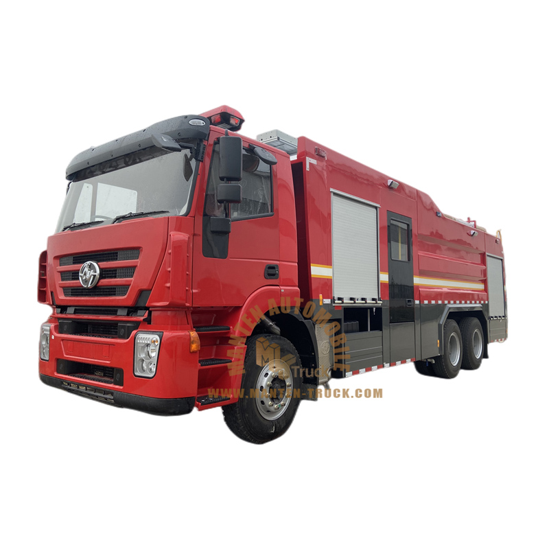 iveco 12000l water foam fire truck