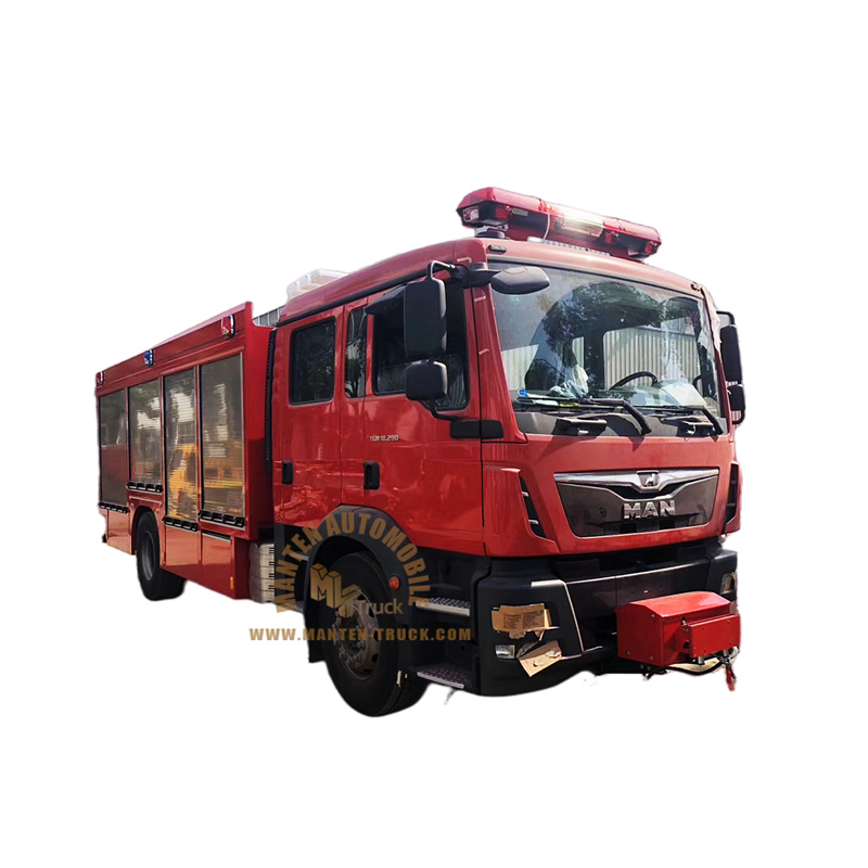 MAN Rescue Fire Fighting Truck