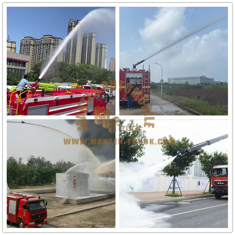 Water And Foam Fire Fighting