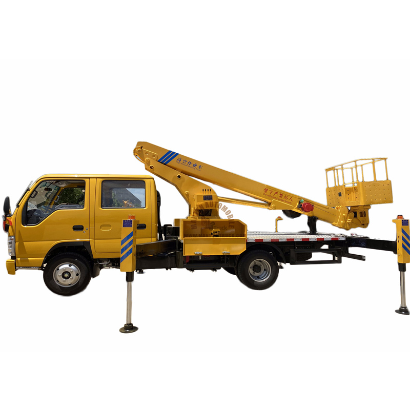 16m ISUZU 4x2 Telescopic Boom Manlift Truck