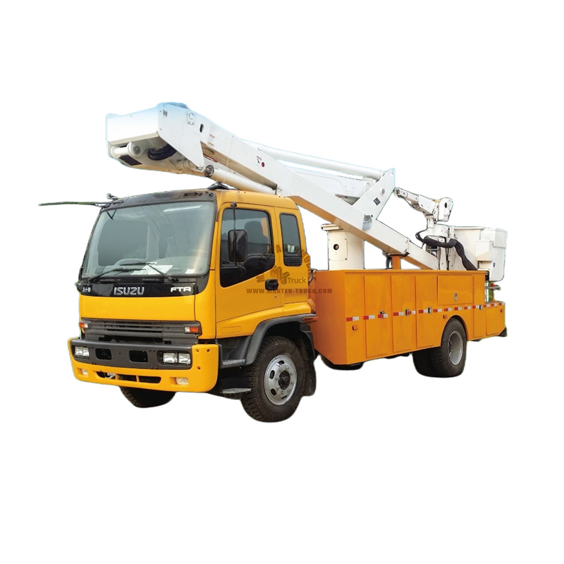 18m ISUZU FTR 4x2 Insulated Aerial Working Platform Truck