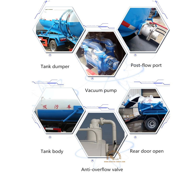 Main Parts Of Vacuum Truck