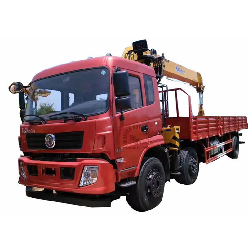 10tons Dongfeng 6x4 Staright Boom Truck