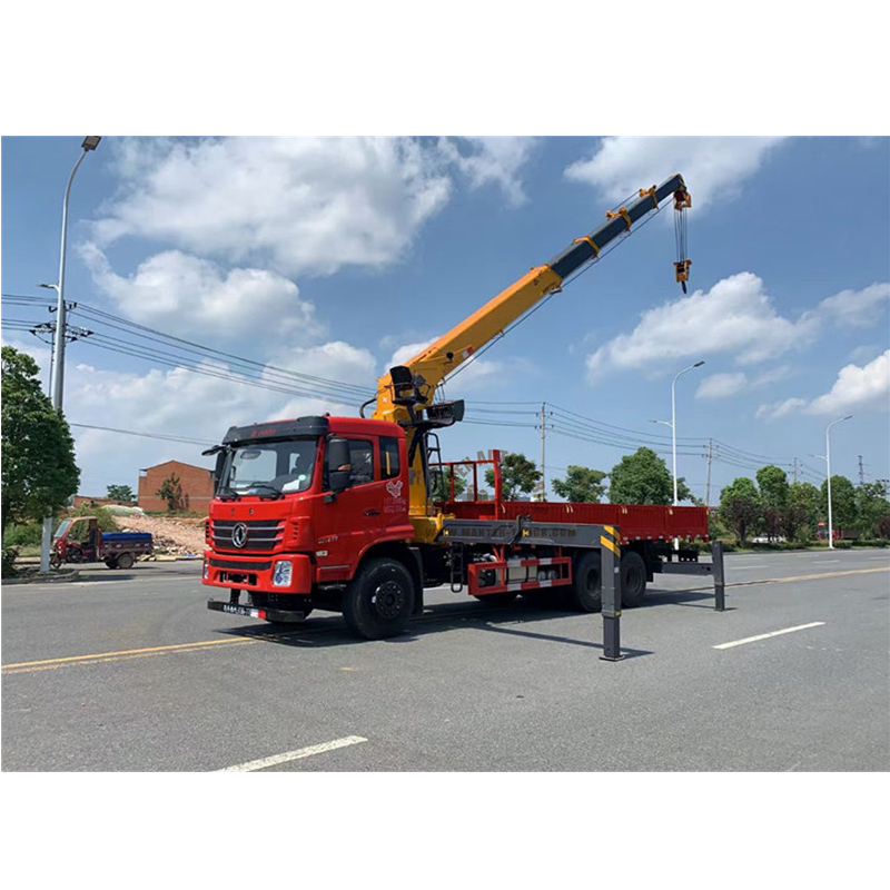 construction truck and trailer