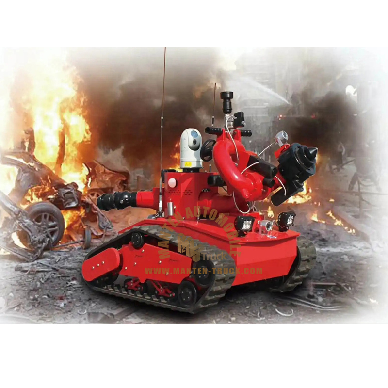 Fire Fighting Robot With Explosion Proof And Fireproof Function