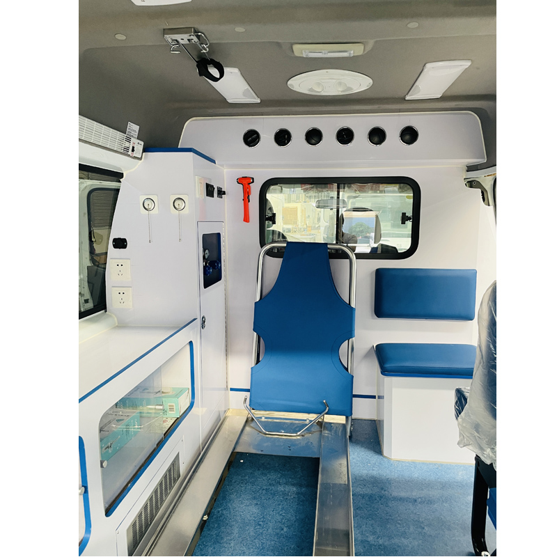 Inside Photo Of Transit Ambulance