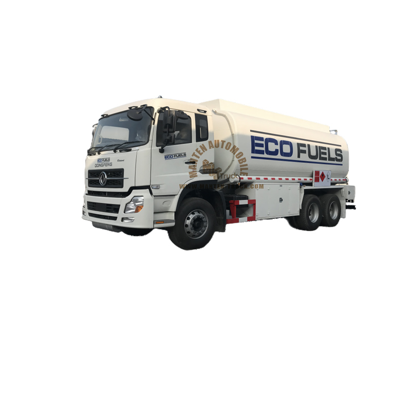 dongfeng 6x4 fuel tank truck