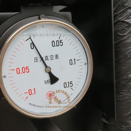 Vacuum Pressure Gauge For Fecal Truck