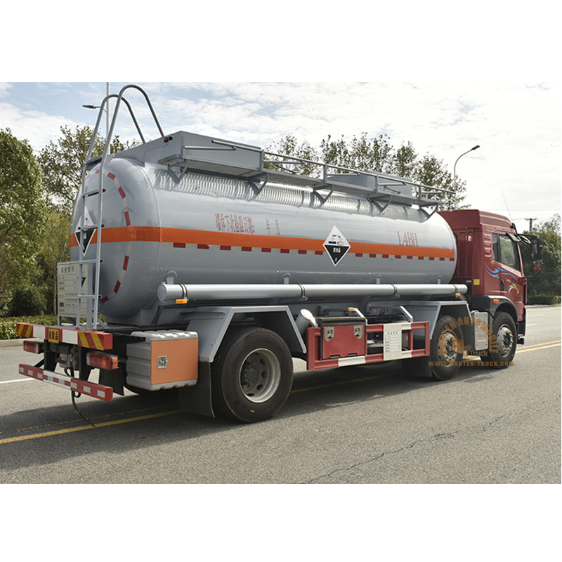 chemical tank truck