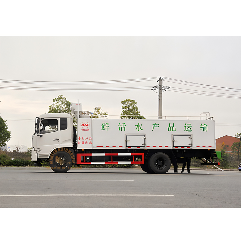 fish transport truck