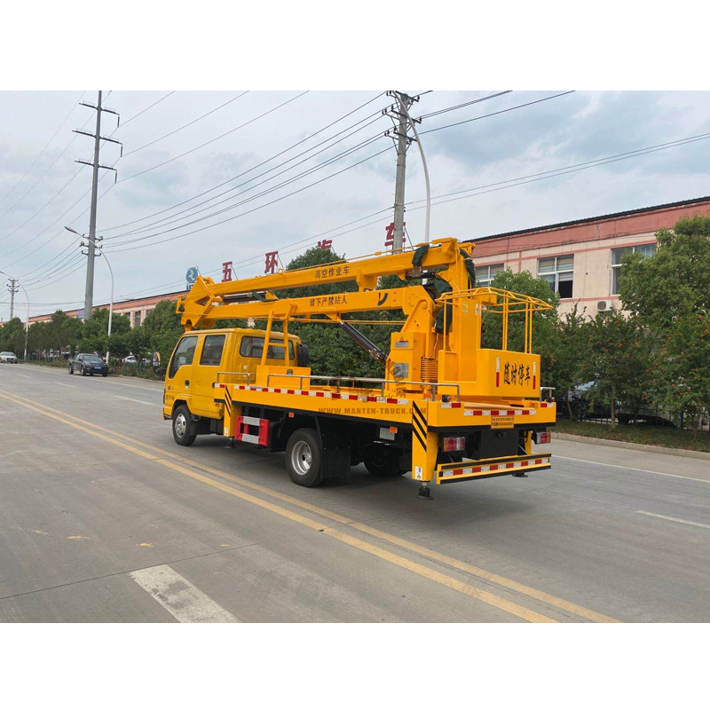 scissor lift dump trucks