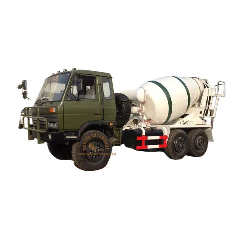 Dongfeng 6x6 8cbm Cement Mixer Truck