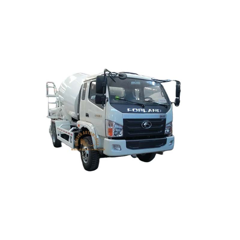 FOTON 4x2 4m³ Cement Mixer Tank Truck