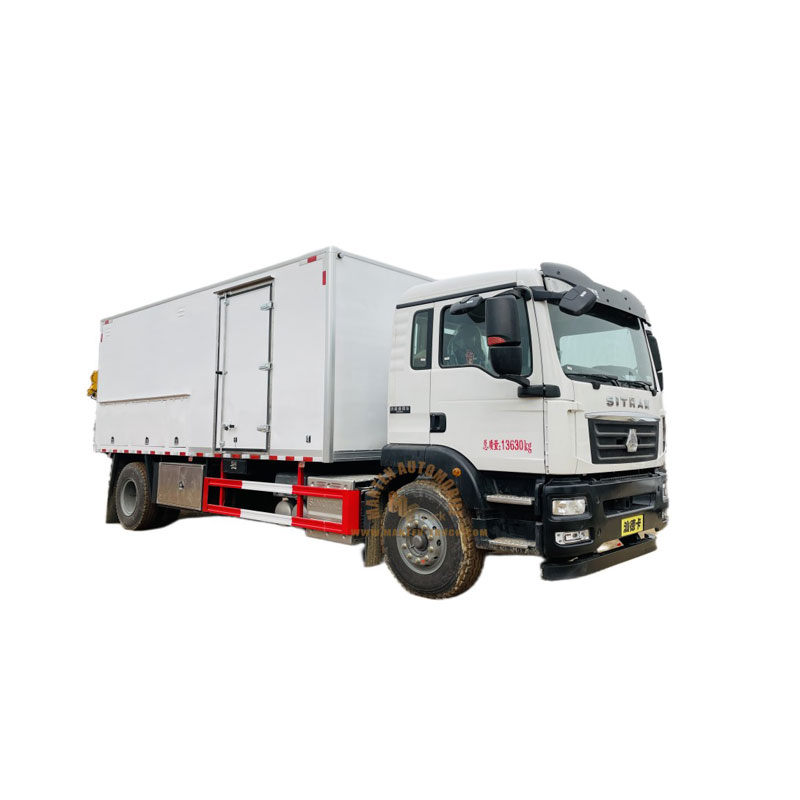 SINOTRUK 4x2 Truck-mounted Crane Workshop Truck