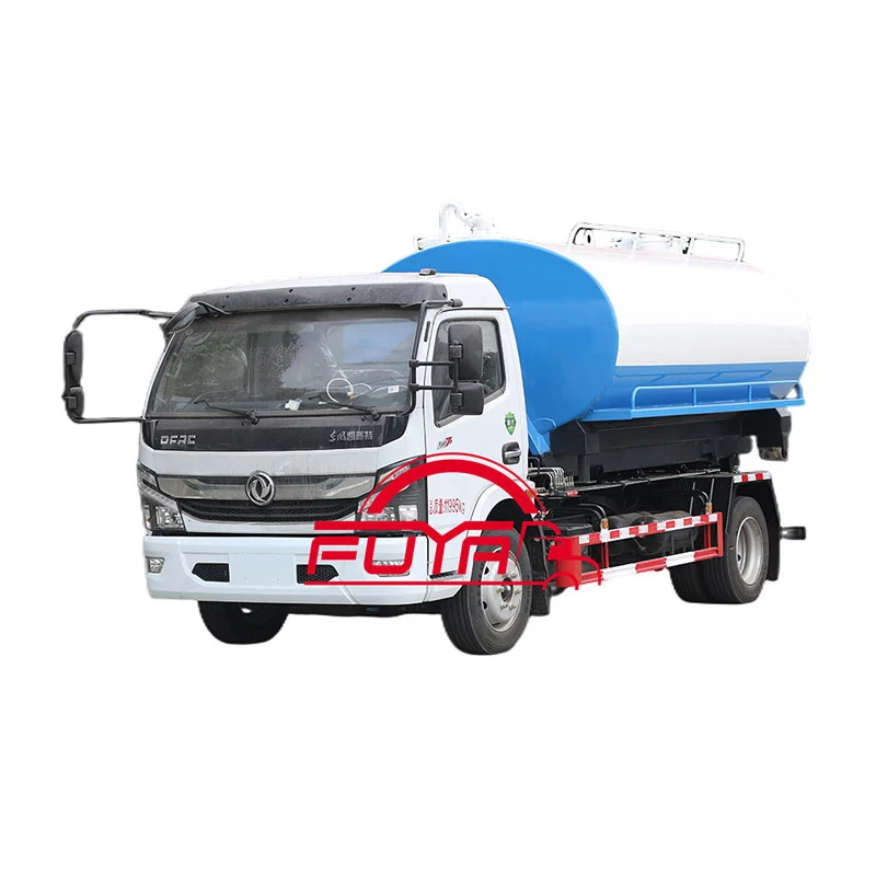 Dongfeng 12Ton Roll-off Garbage Trucks with Vacuum Tank