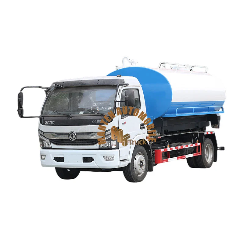 Dongfeng 140HP Hook boom Garbage Truck