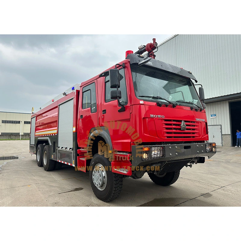 SINOTRUK HOWO 6x6 12ton Airport Fire Engines