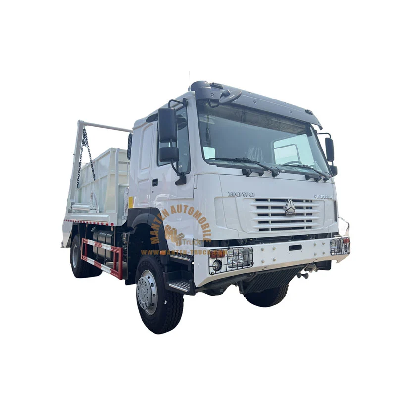 SINOTRUK HOWO 4X4 10Ton Skipper Garbage Truck