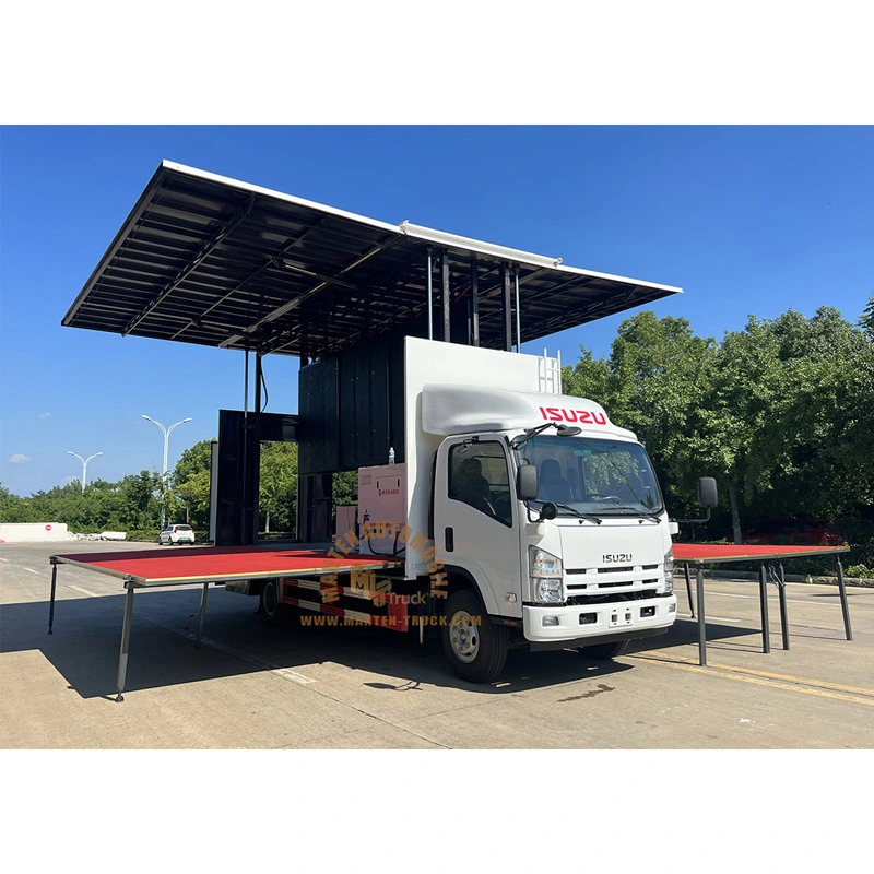 ISUZU 4×2 190HP Mobile Stage Truck