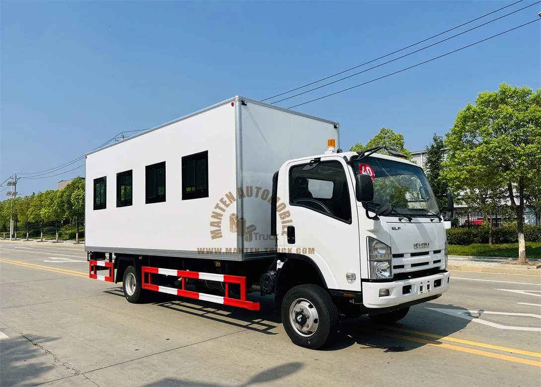 isuzu nps 4 4 all drive personnel carrier truck 2