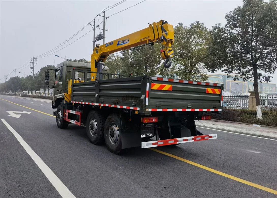 dongfeng 6 6 off road crane truck6