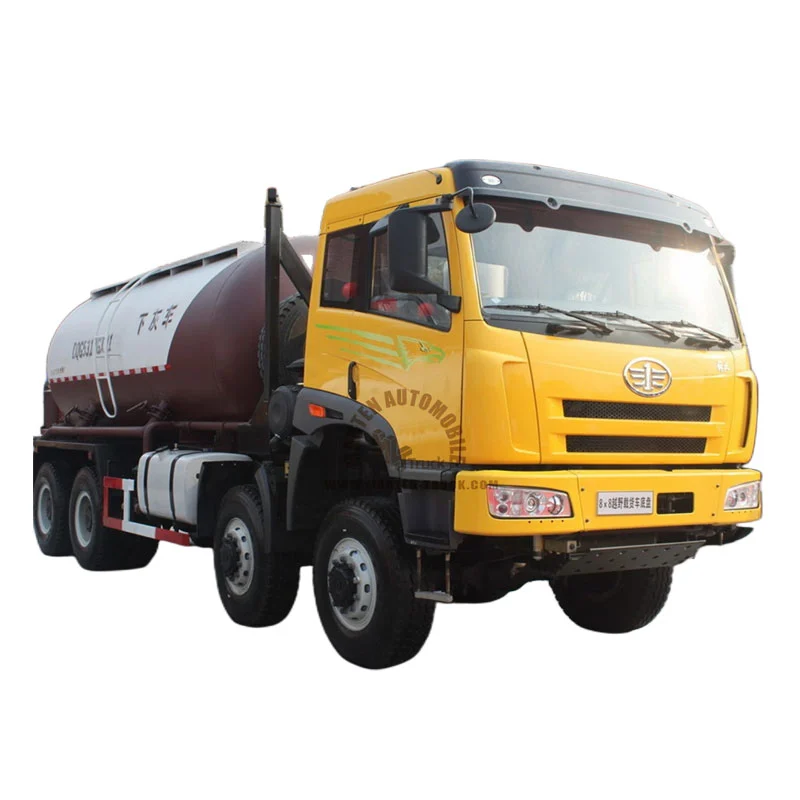 FAW 8X8 Off Road Fuel tank truck