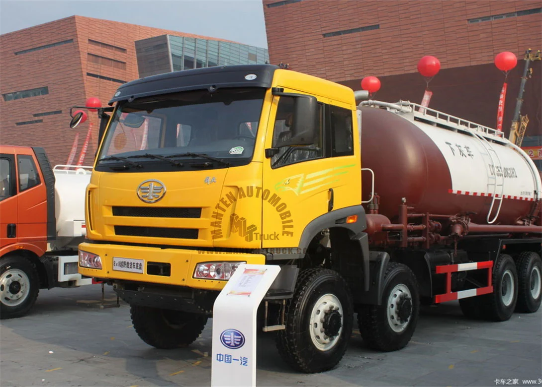 faw 8 8 off road fuel tank truck4