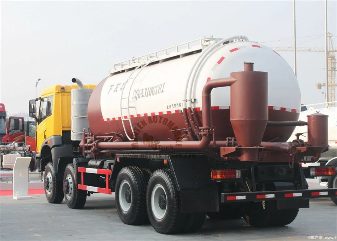 faw 8 8 off road fuel tank truck6