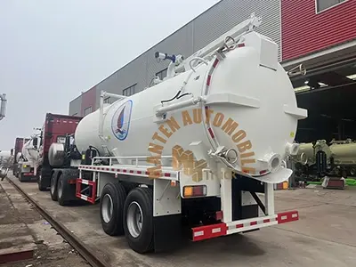 Record the Delivery of 30sets of Sewage Suction Semi Trailer Export to Namibia.