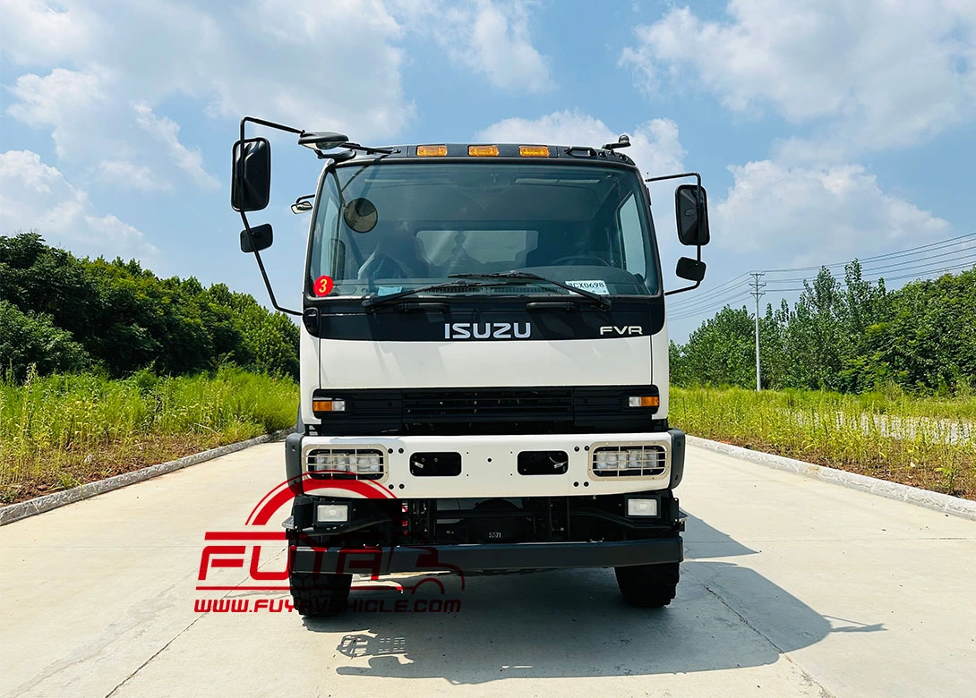 4 4 300hp isuzu troop carrier truck front