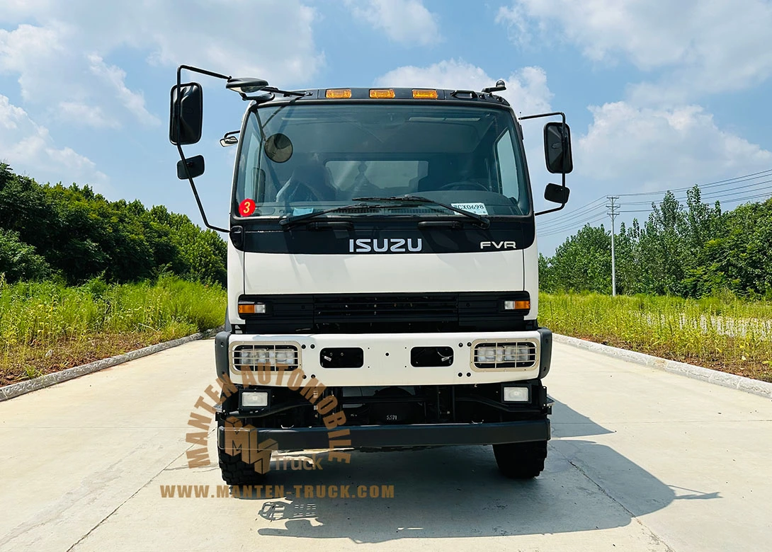 4x4 300hp isuzu personnel carrier truck front