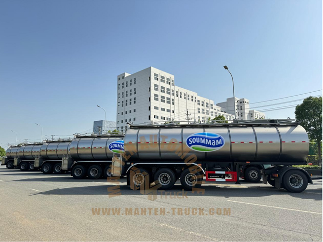 Milk Tanker Semi-Trailer Leads the Revolution in Fresh Milk Transportation