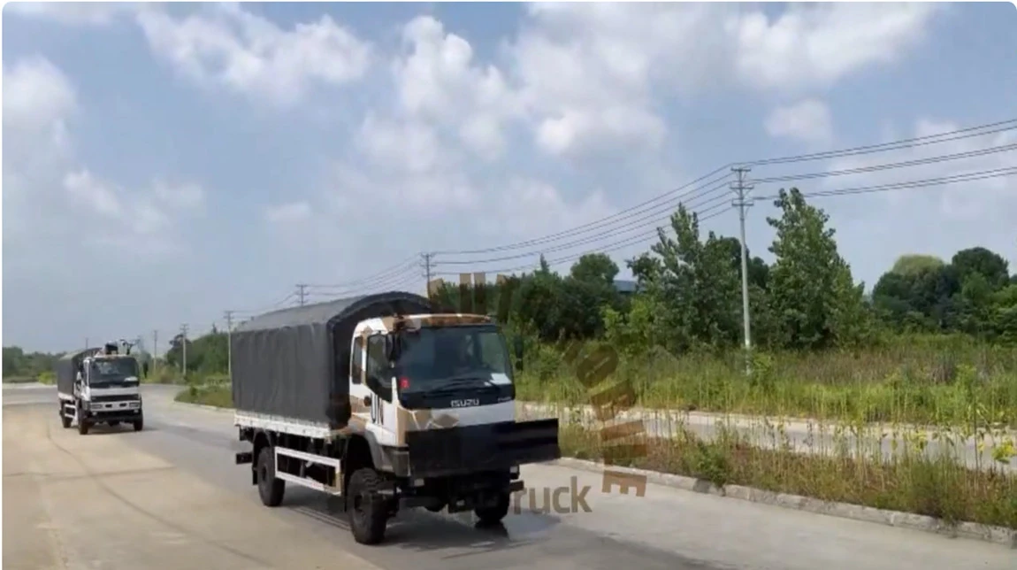 ISUZU 4X4 MILITARY TRUCK