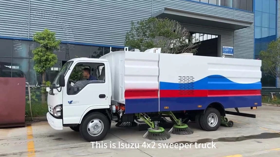 ISUZU sweeper truck